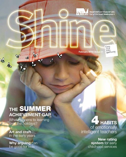 Shine Magazine, Issue 1, February 2010 - Department of Education ...