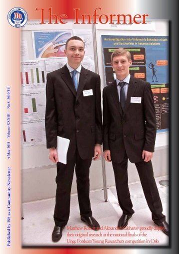 Matthew Robert and Alexander Zakharov proudly display their ...
