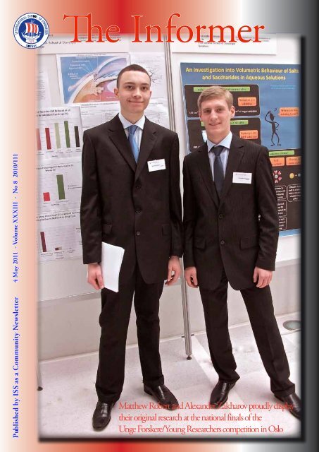 Matthew Robert and Alexander Zakharov proudly display their ...