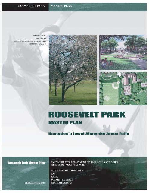 Roosevelt Park Master Plan (pdf) - Hampden Community Council