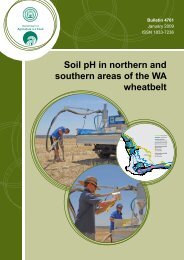 Soil pH in northern and southern areas of the WA ... - Agric.wa.gov.au