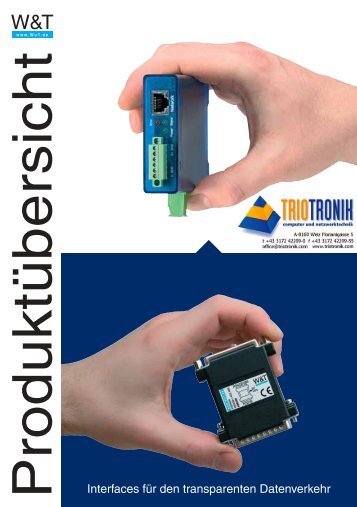 PDF Katalog - TRIOTRONIK Computer und Netzwerktechnik