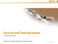 Grob Aircraft Training System Aircraft Training System