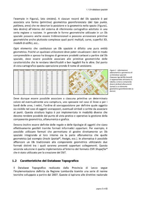 MANUALE OPERATIVO PER L'USO DEL DATABASE ...