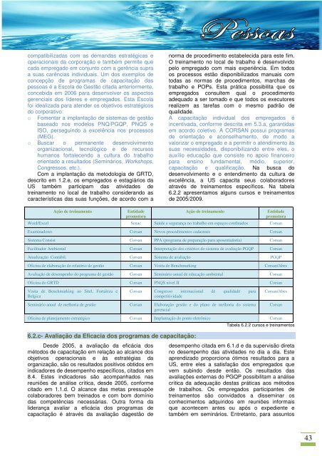 CORSAN - PrÃªmio Nacional da Qualidade em Saneamento