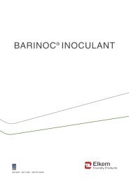 BARINOC® INOCULANT - Elkem