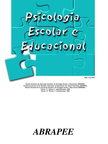 Rev Psico Escolar 9(2)) - Para associar-se ou renovar sua anuidade ...