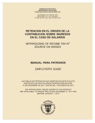 instrucciones tabla retencion 2011 - Departamento de Hacienda ...
