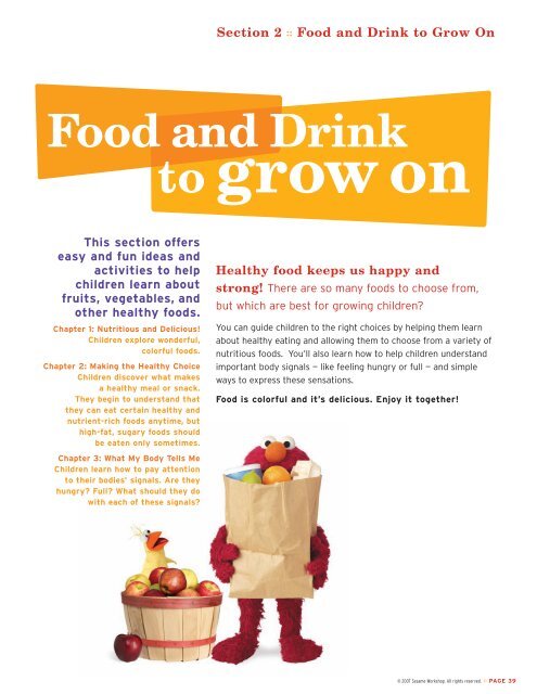 Healthy Habits for Life Resource Kit Part 2: Food and ... - KidsHealth