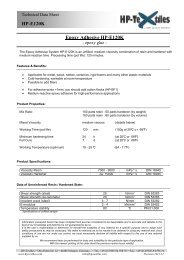 Product Data Sheet HP-E120K - HP-Textiles