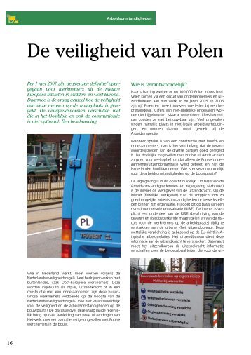 De veiligheid van Polen - Wapening in Beton