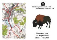 Einladung zum 20 . Jagdturnier am 17 . Juli 2005