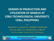 Venerando D. Cunado - GENDER IN AQUACULTURE AND ...