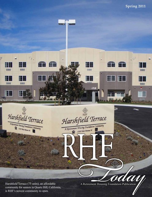 Spring 2011 - Retirement Housing Foundation