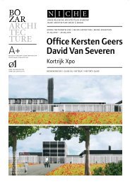 Office Kersten Geers David Van Severen - Bozar.be