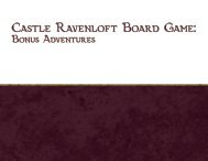 Castle Ravenloft Board Game: