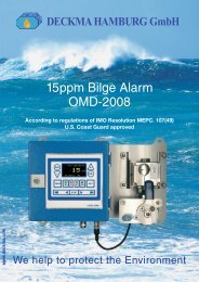 15ppm Bilge Alarm OMD-2008 - Contika