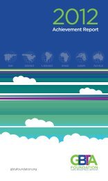 Achievement Report - The Global Business Travel Association