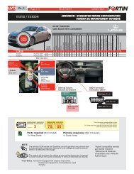 EVO-ALL & Lexus ES350, ES300H - PTS - Fortin Electronic Systems