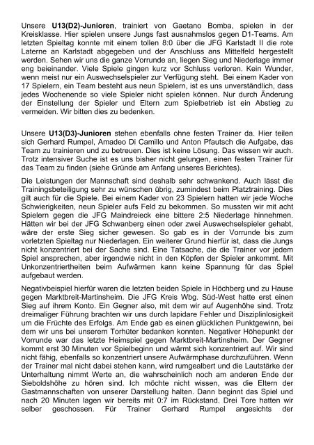 I. / Februar 2012 - Post SV Sieboldshöhe Würzburg e.V.