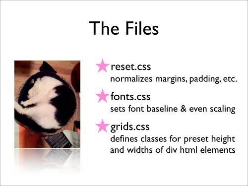 Making the hard stuff fun & easy with YUI CSS