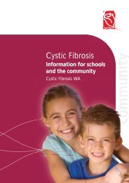 Cystic Fibrosis - Aussiehome