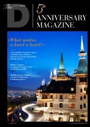 ANNIVERSARY MAGAZINE - The Dolder Grand