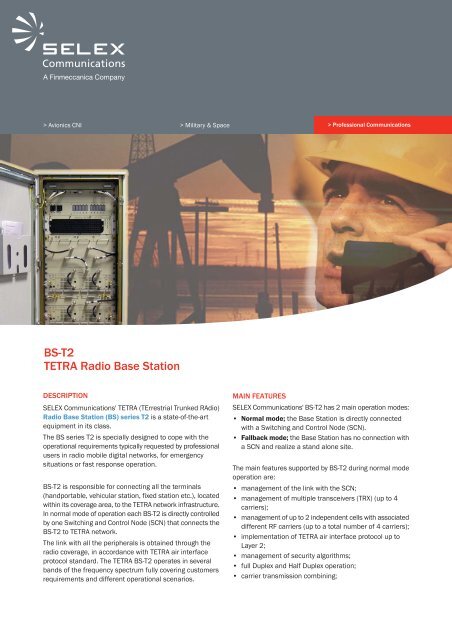 BS-T2 TETRA Radio Base Station