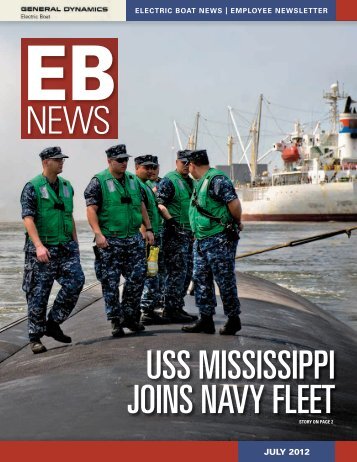 EB News July 2012 - Electric Boat Corporation