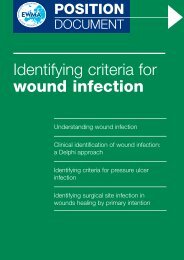Position Document: Identifying Criteria for Wound Infection - EWMA