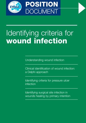 Position Document: Identifying Criteria for Wound Infection - EWMA