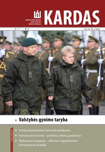 ValstybÄs gynimo taryba - KraÅ¡to apsaugos ministerija