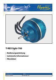 T-REX light-700 - PB-Modelisme