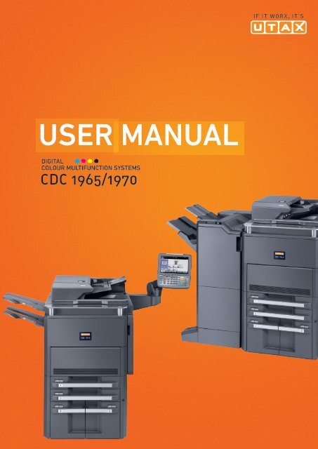 user manual - Utax