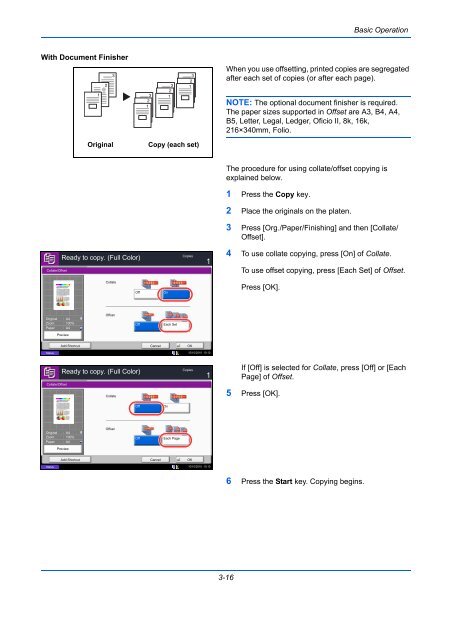 user manual - Utax