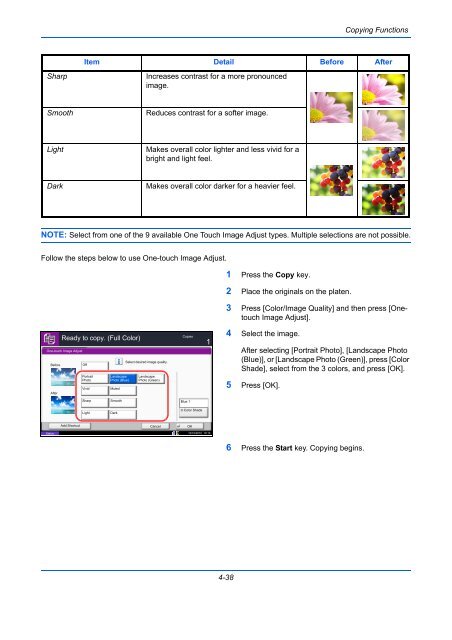 user manual - Utax