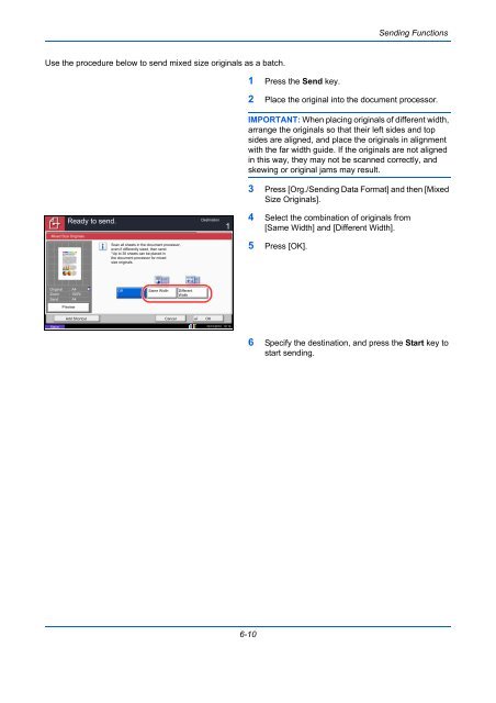 user manual - Utax