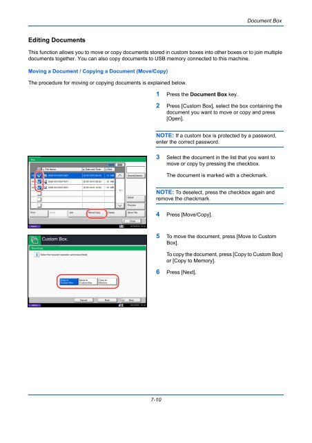 user manual - Utax