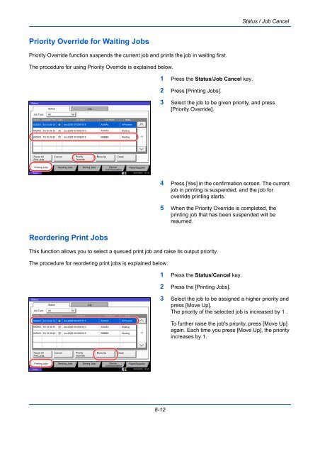 user manual - Utax