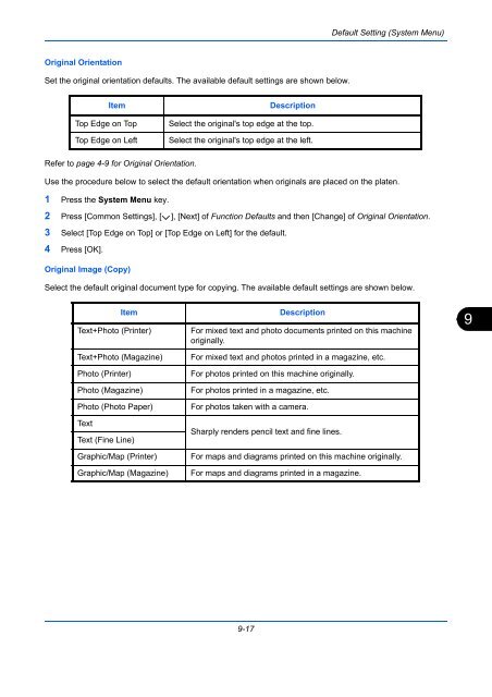 user manual - Utax