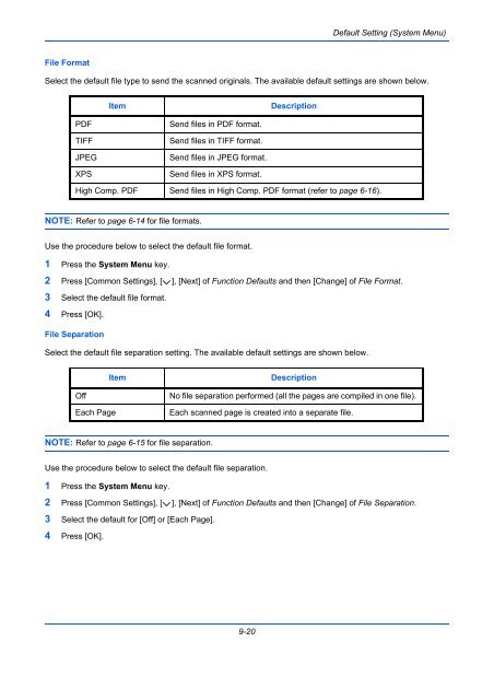 user manual - Utax