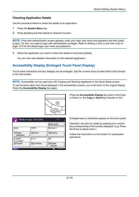 user manual - Utax