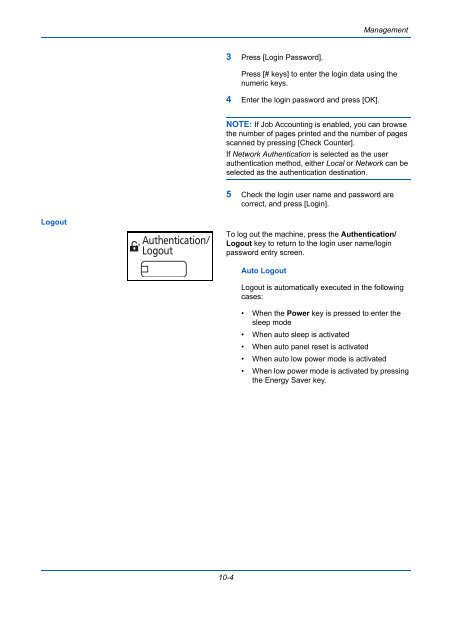 user manual - Utax