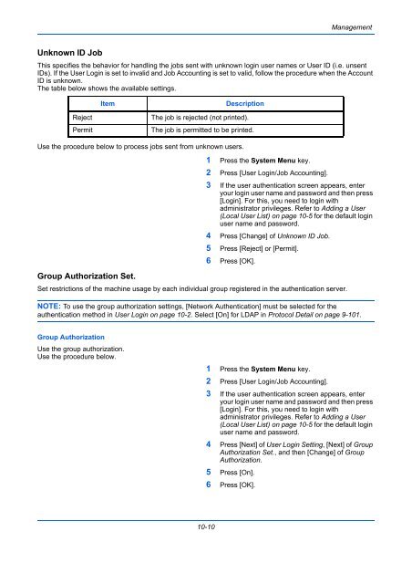 user manual - Utax