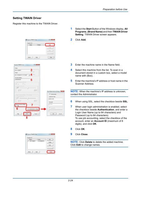 user manual - Utax