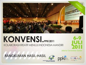 KONVENSI.PPKI 2011 - Indonesia Kreatif