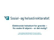 fra veske til skjerm â elektronisk helsekort for gravide