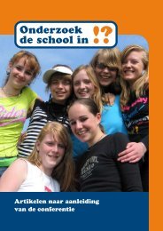 Onderzoek de school in - VO-raad