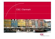 CSC i Danmark