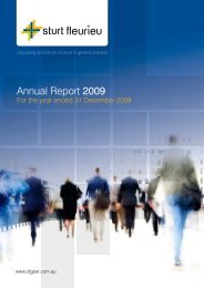 Annual Report 2009 - Sturt Fleurieu